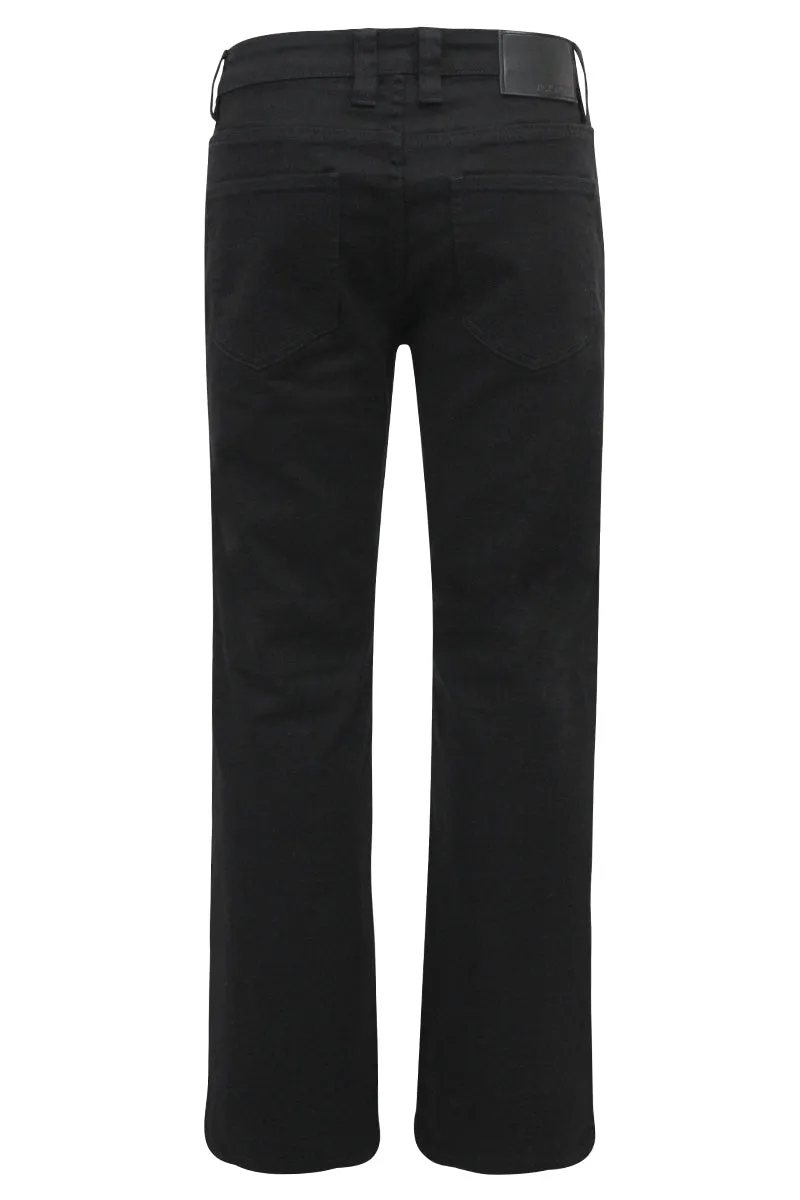 DL1512 Bootcut Rip & Repair Colored Jeans