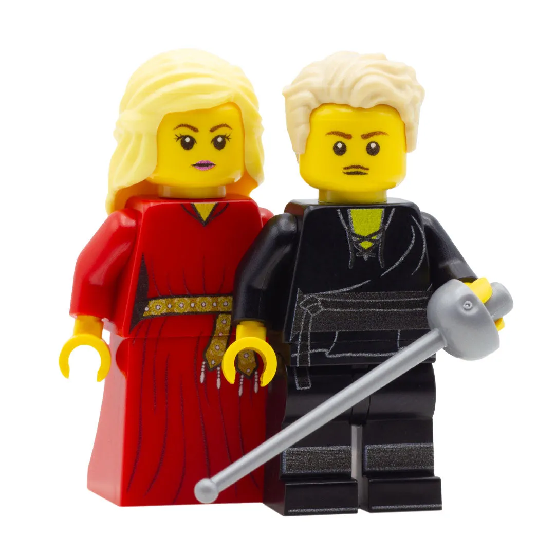 Dread Pirate and the Princess  - Custom Design Minifigures