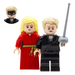 Dread Pirate and the Princess  - Custom Design Minifigures