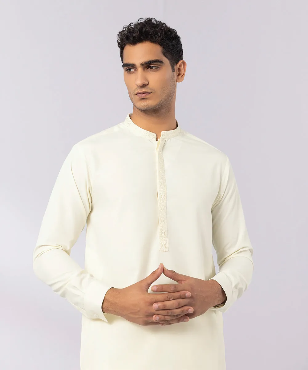 Embroidered Modal Suit