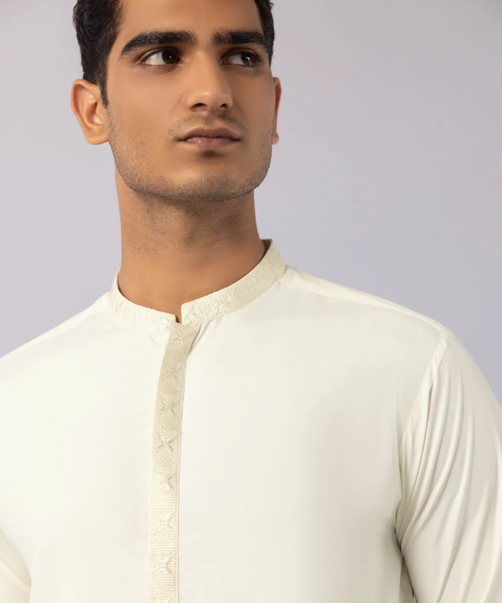 Embroidered Modal Suit