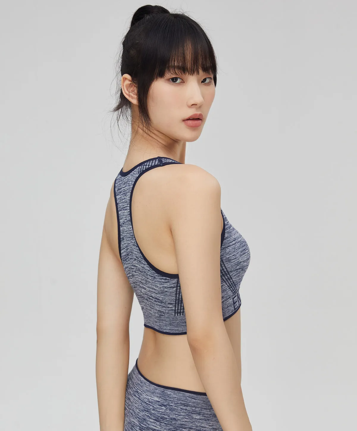 Energized Atlantis Seamless Racer-Back Sports Bra