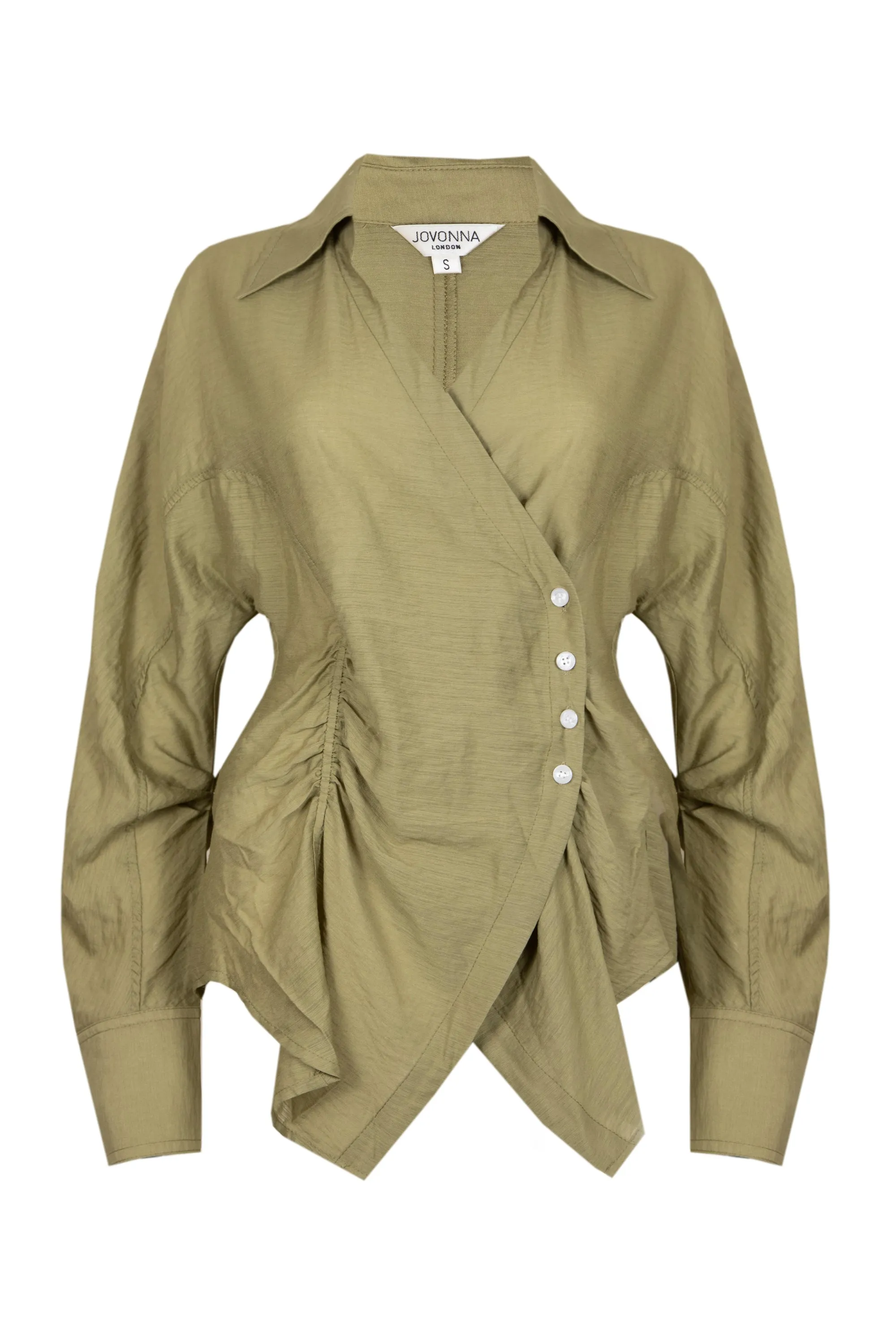 FLORA BLOUSE GREEN