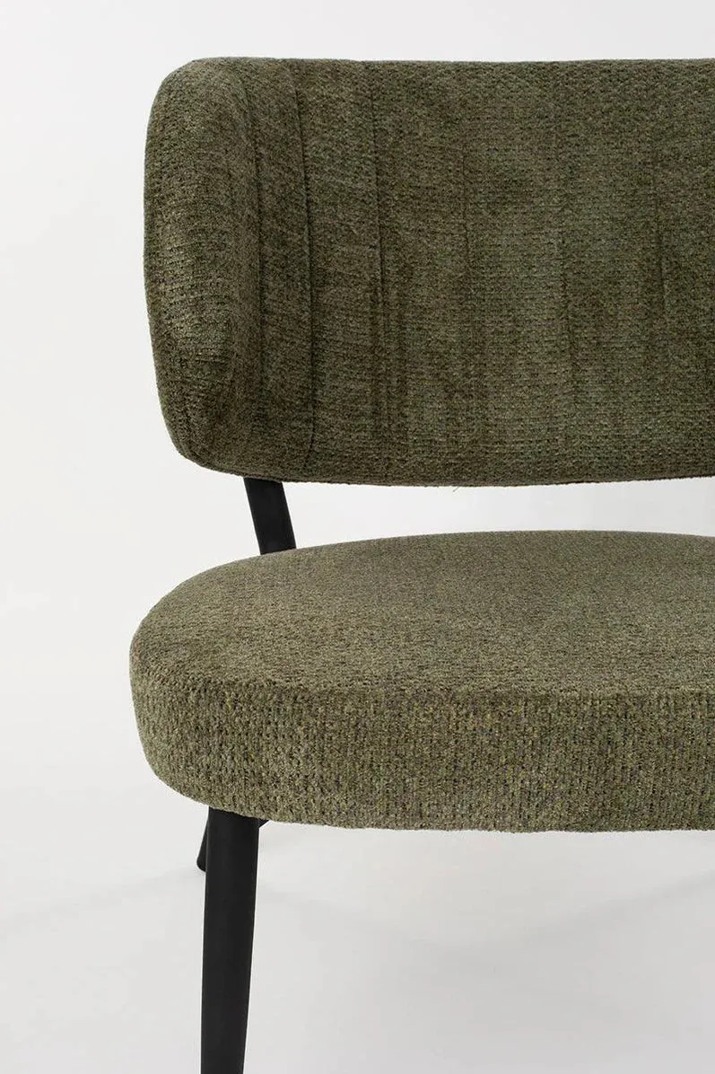 Foxford Leona Dining Chair - Olive