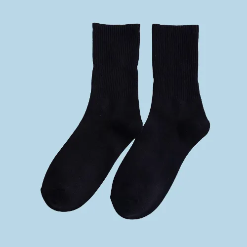 GRW Unisex Socks Breathable Soft Elastic Elegant Casual Striped Socks