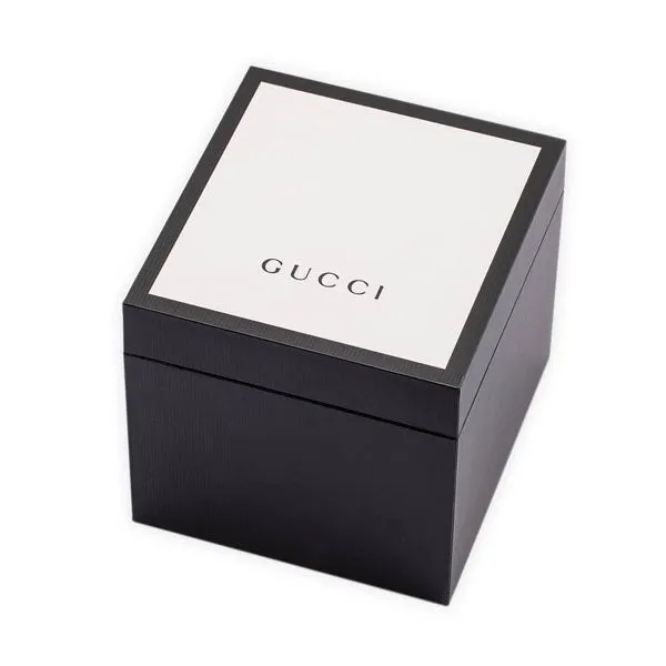 Gucci G-Timeless  50mm Diamond Dot Silver Dial Two Tone Quartz Ladies Watch