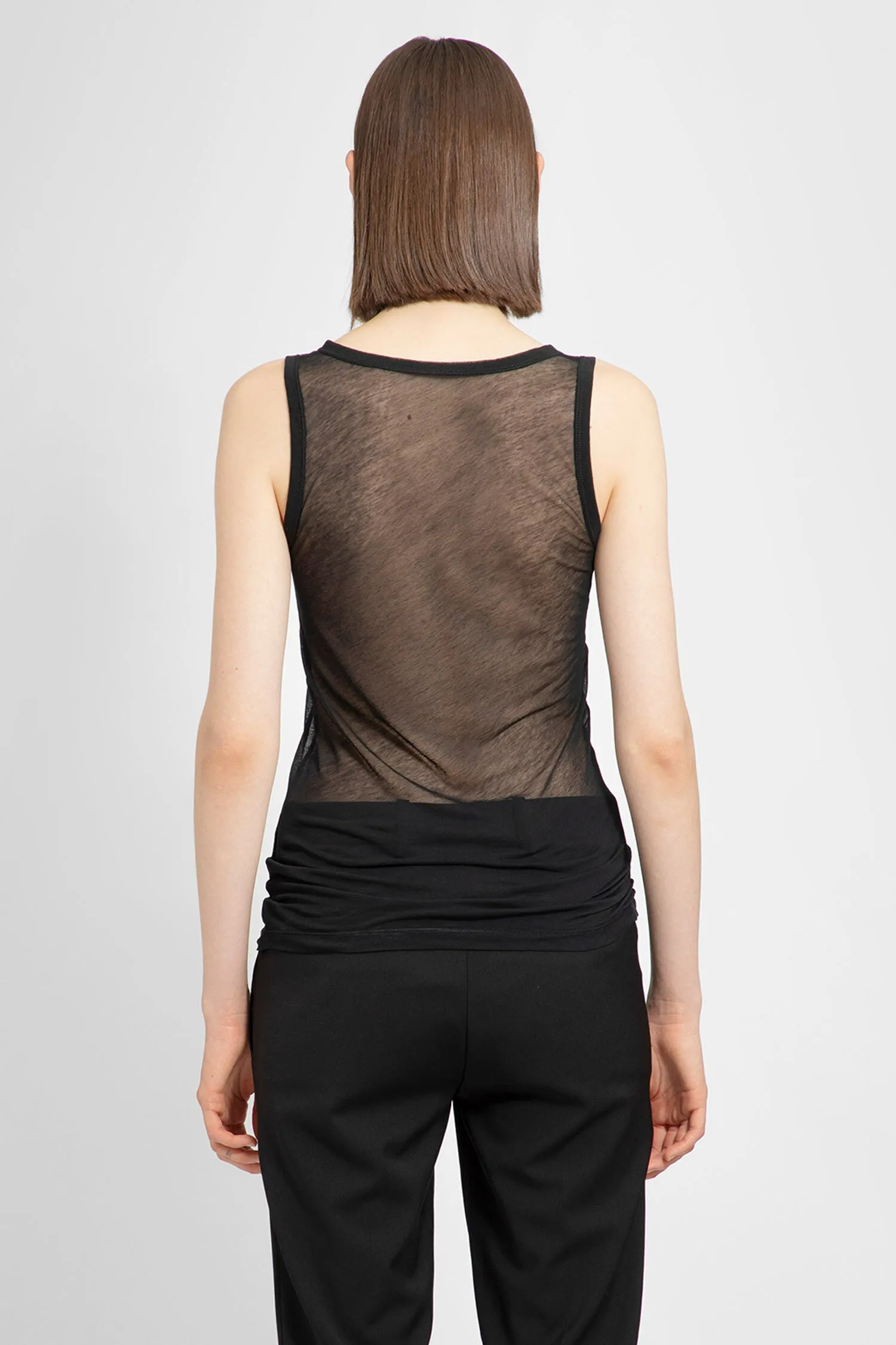 HELMUT LANG WOMAN BLACK TOPS