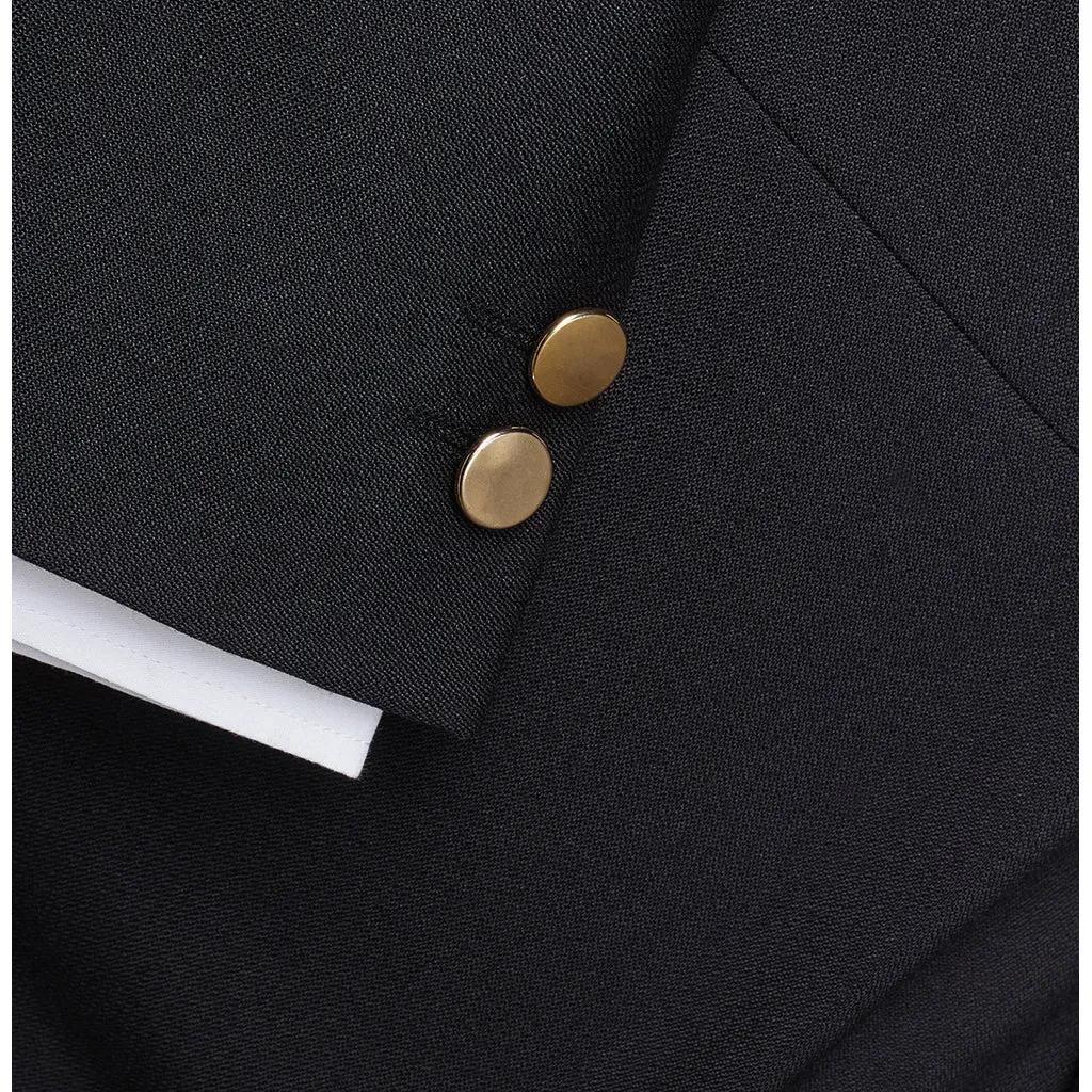 Henley Blazer Black