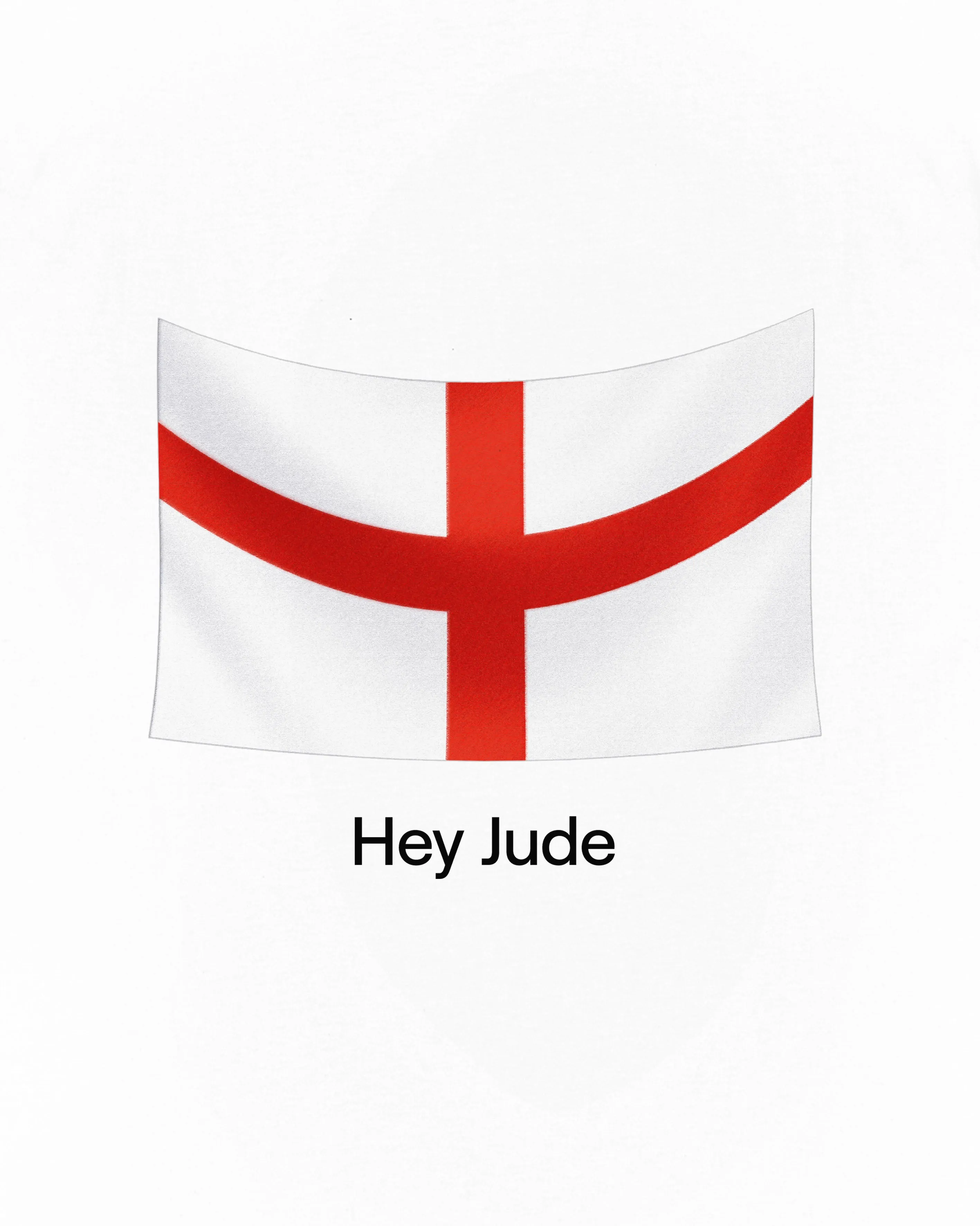 Hey Jude Crop Fit Tee