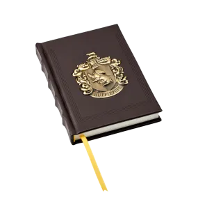 Hufflepuff Metal Crest Journal
