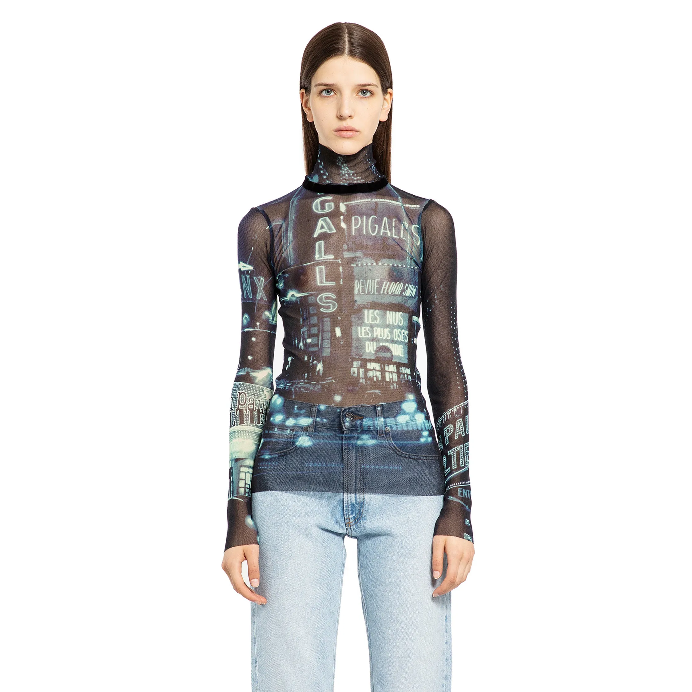 JEAN PAUL GAULTIER WOMAN MULTICOLOR TOPS