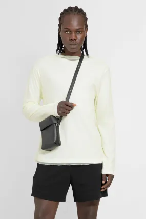 JIL SANDER MAN GREEN T-SHIRTS & TANK TOPS