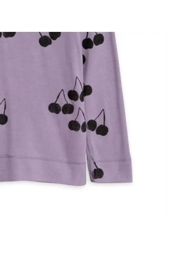 Kids Cherry Wool Long Sleeve T Shirt 19720148 45
