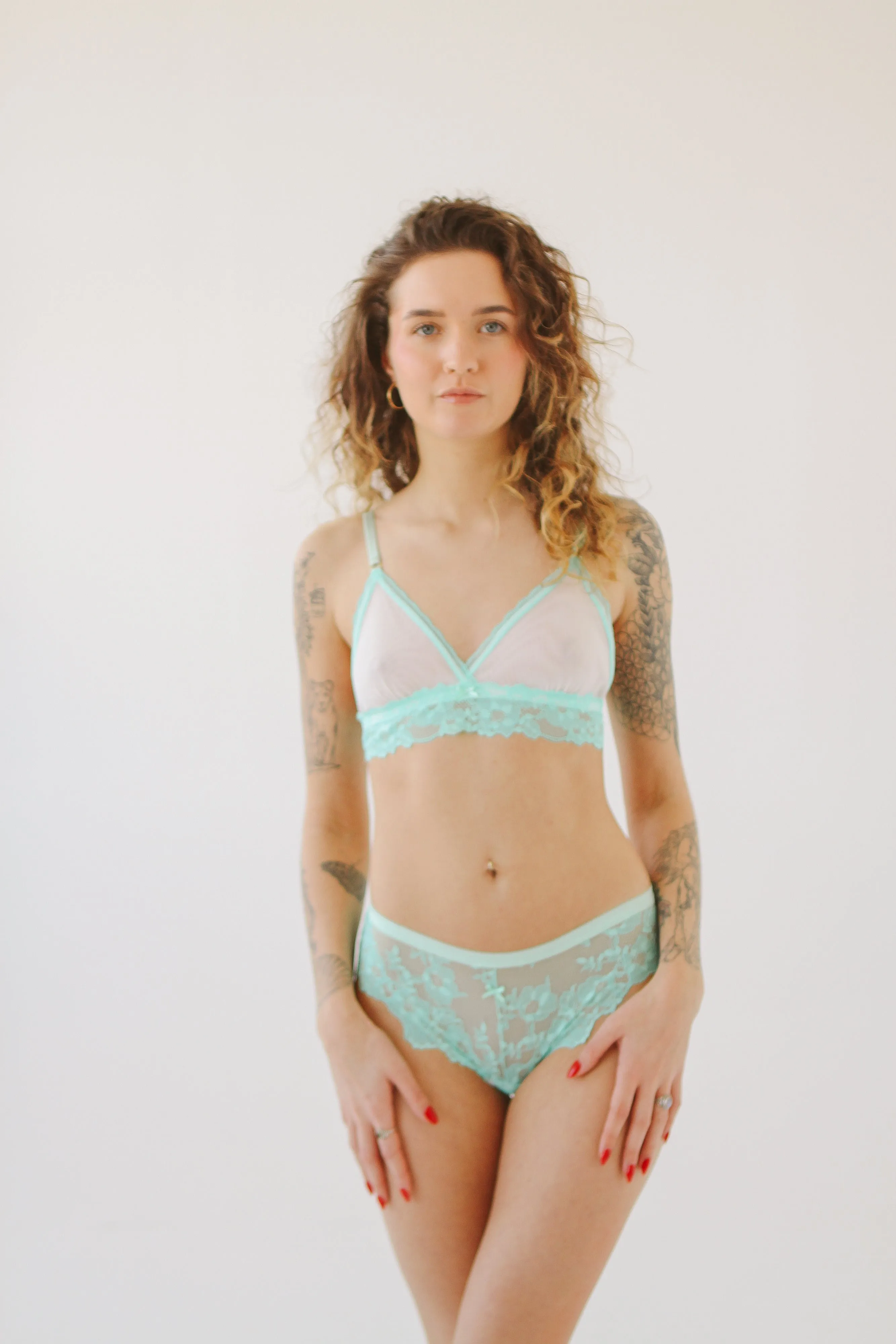 Lia and Panty Set | Mint