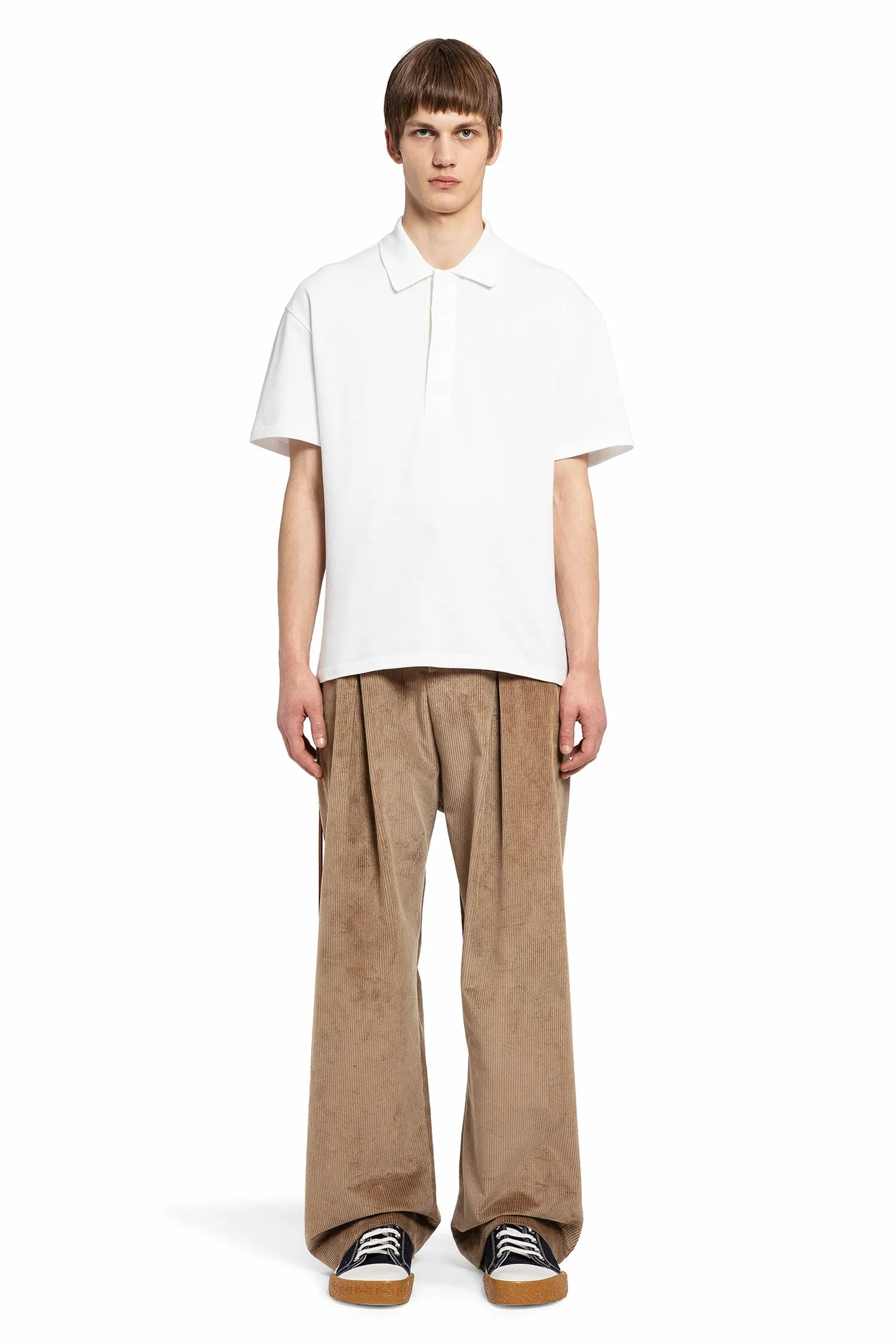 LOEWE MAN WHITE T-SHIRTS & TANK TOPS