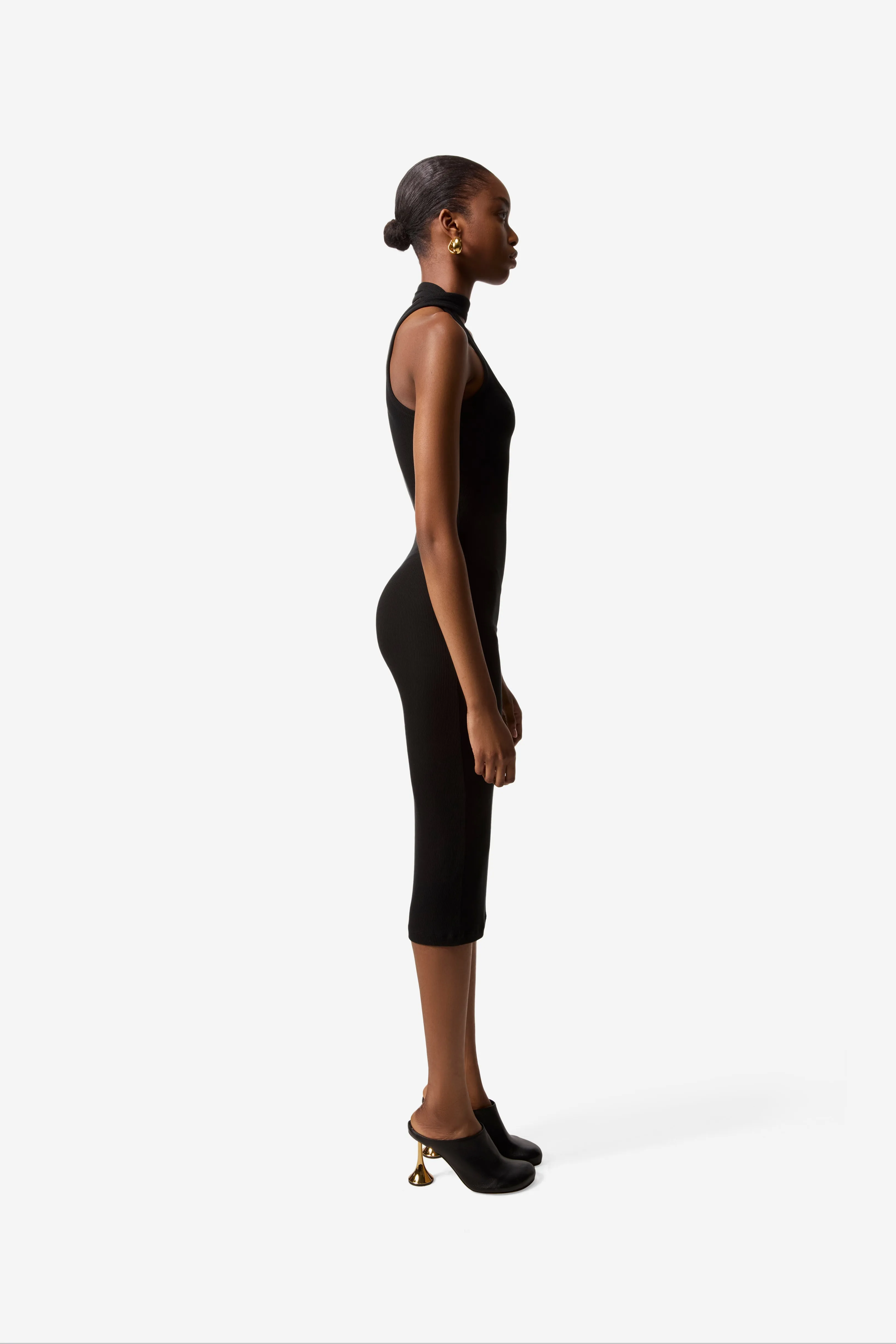 Long Ribbed Dress
