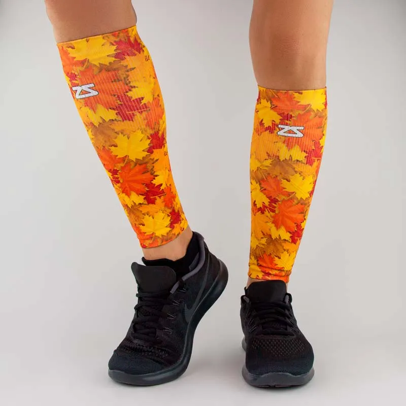 Maple Leaves Compression Leg Sleeves