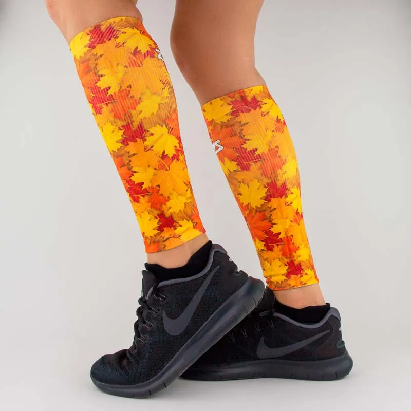 Maple Leaves Compression Leg Sleeves