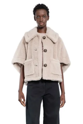 MAX MARA WOMAN BEIGE COATS
