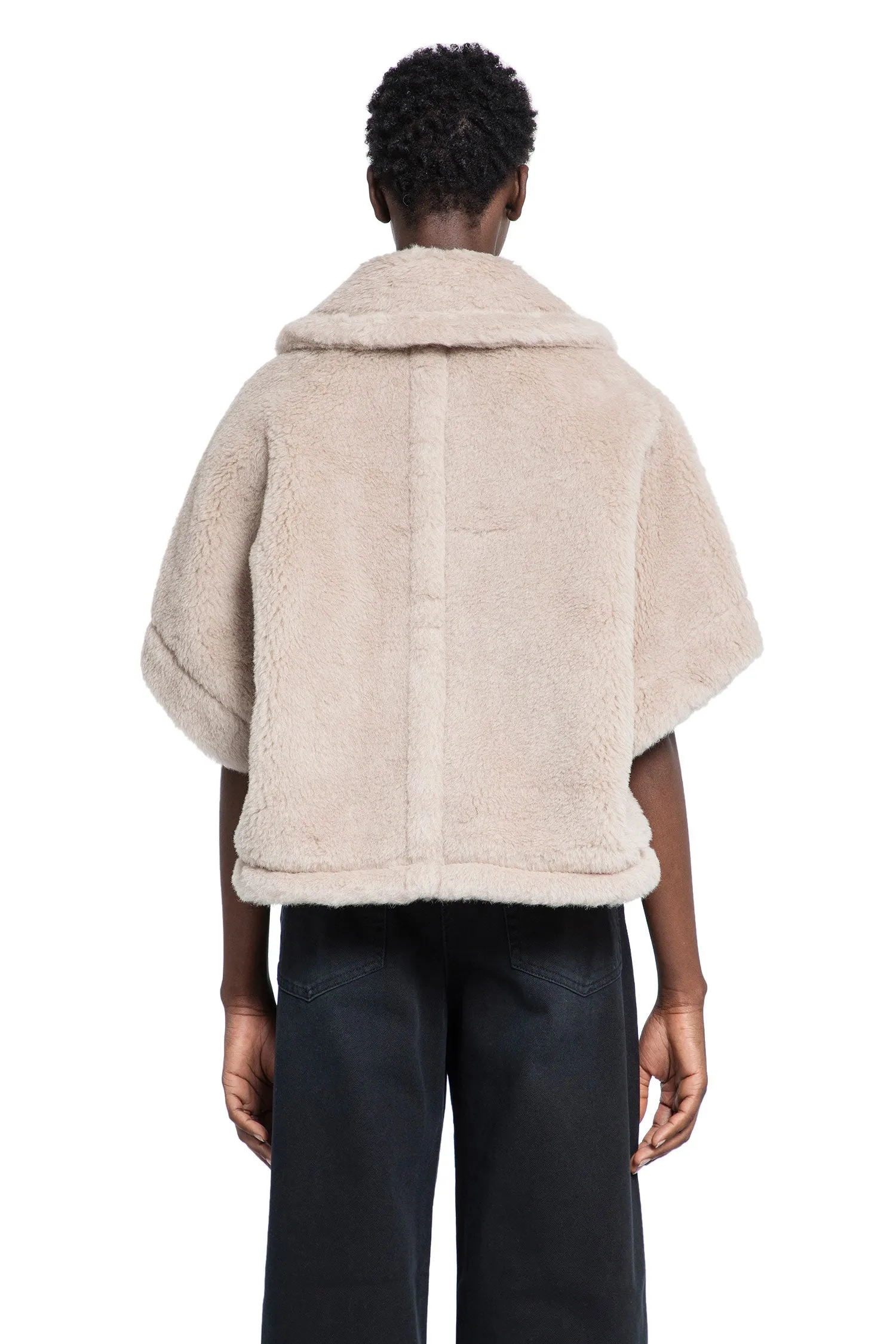 MAX MARA WOMAN BEIGE COATS