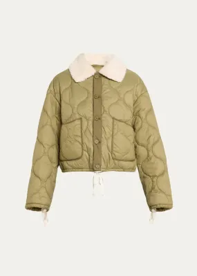 MOTHER DENIM THE ARMY BRAT JACKET