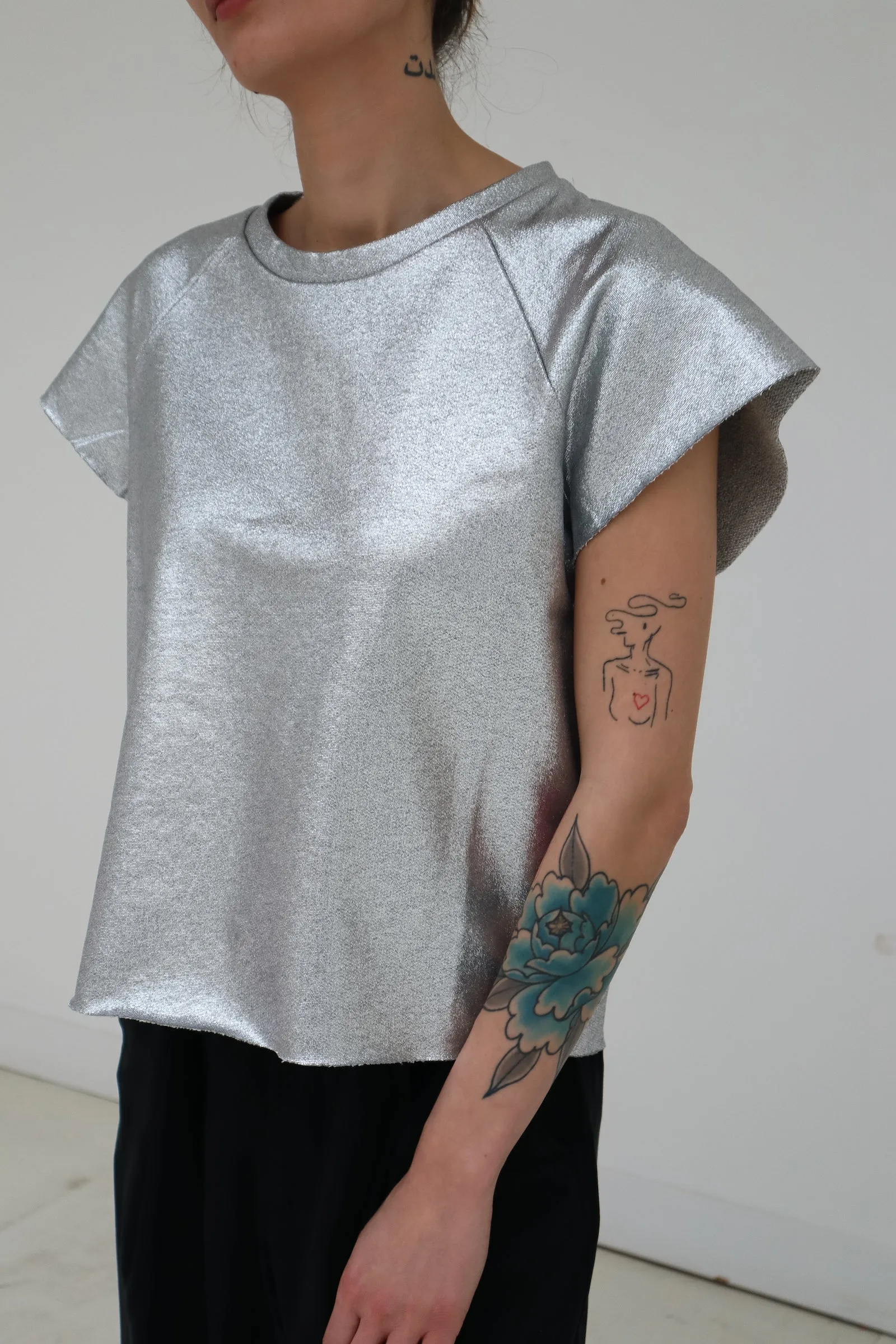 NADINE T-shirt - Silver
