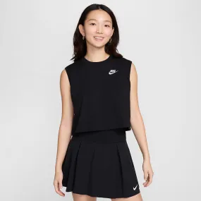 Nike Women's Sportswear Club Sleeveless Cropped Top