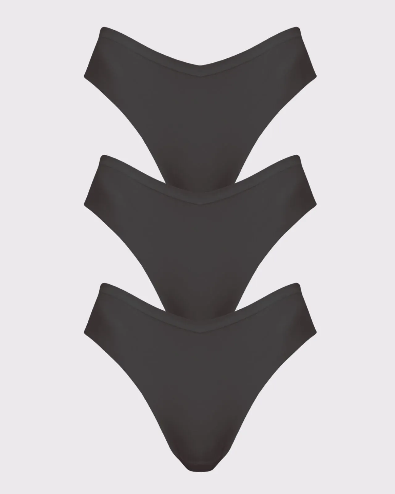 No Show Thong 3 Pack