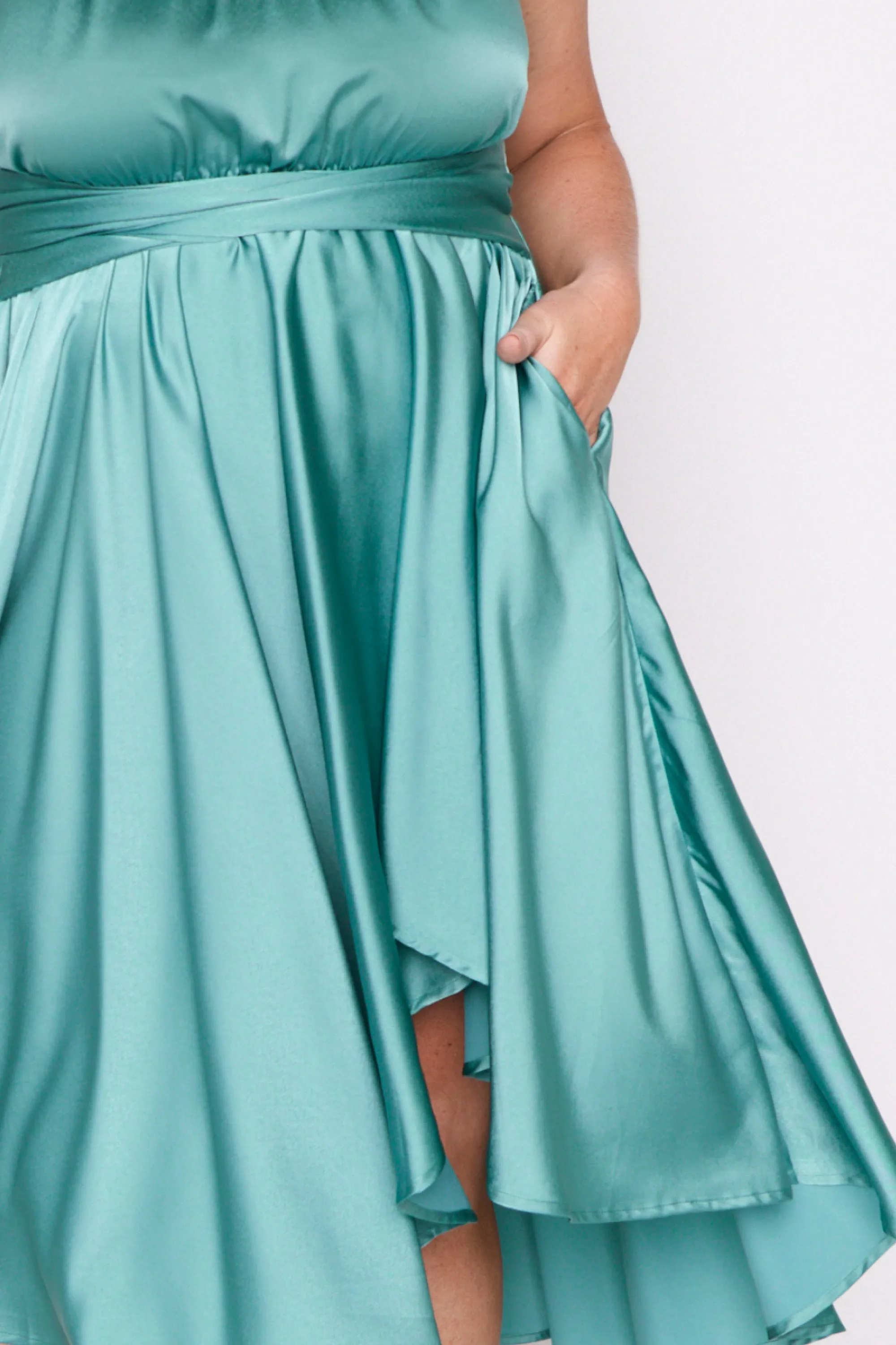 Oceania Wasabi Green Party Dress