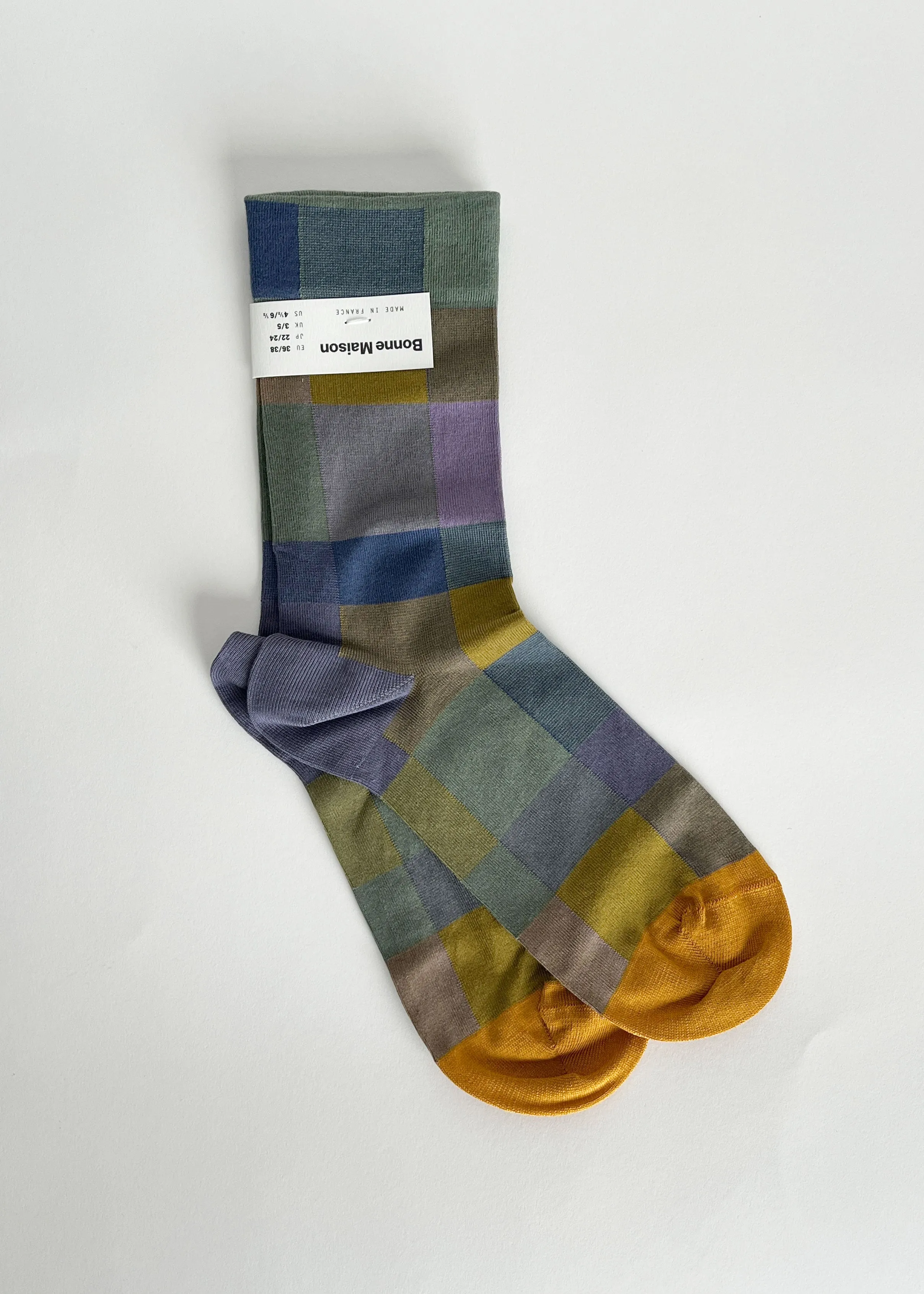 Patterned Crew Socks