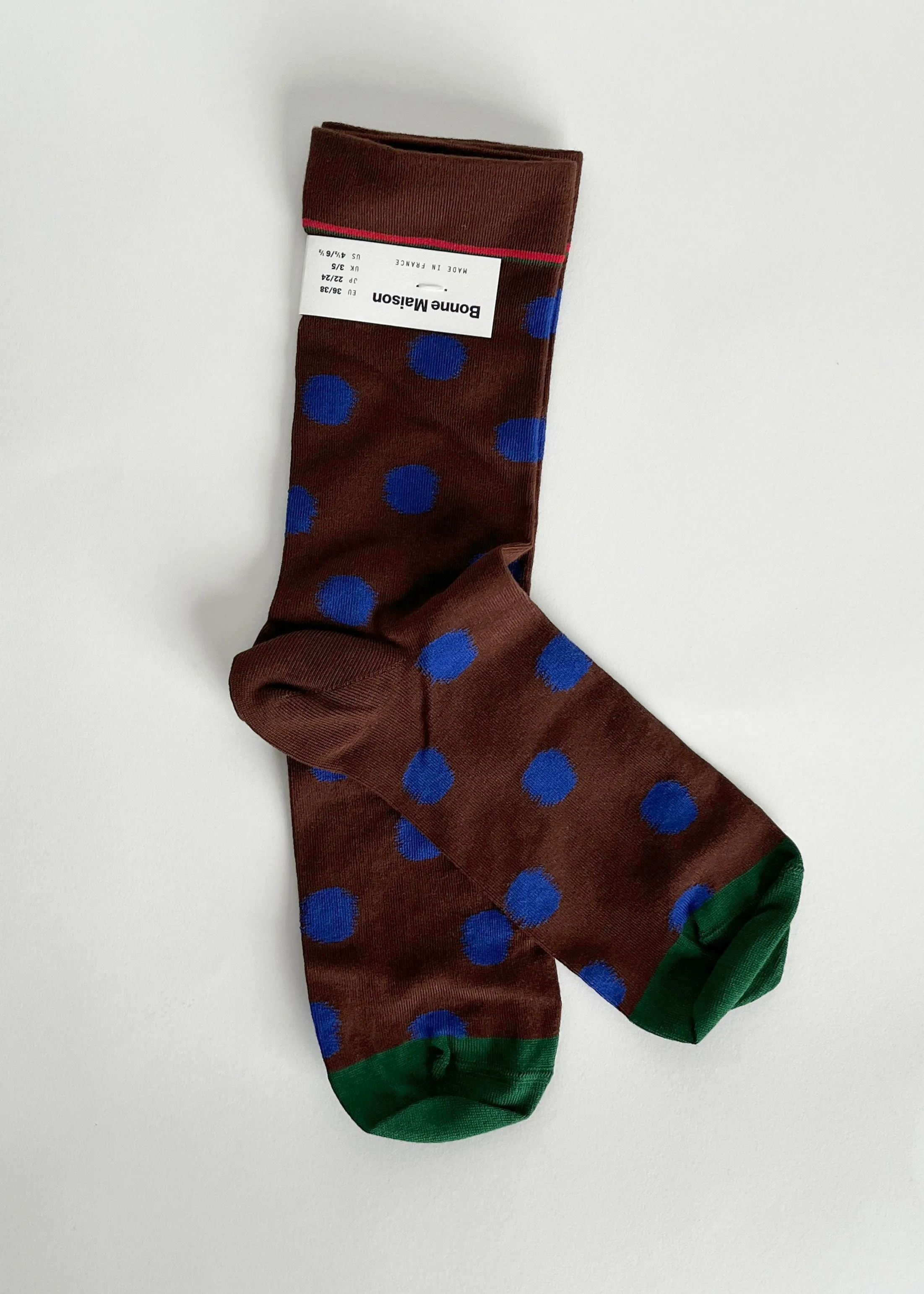 Patterned Crew Socks