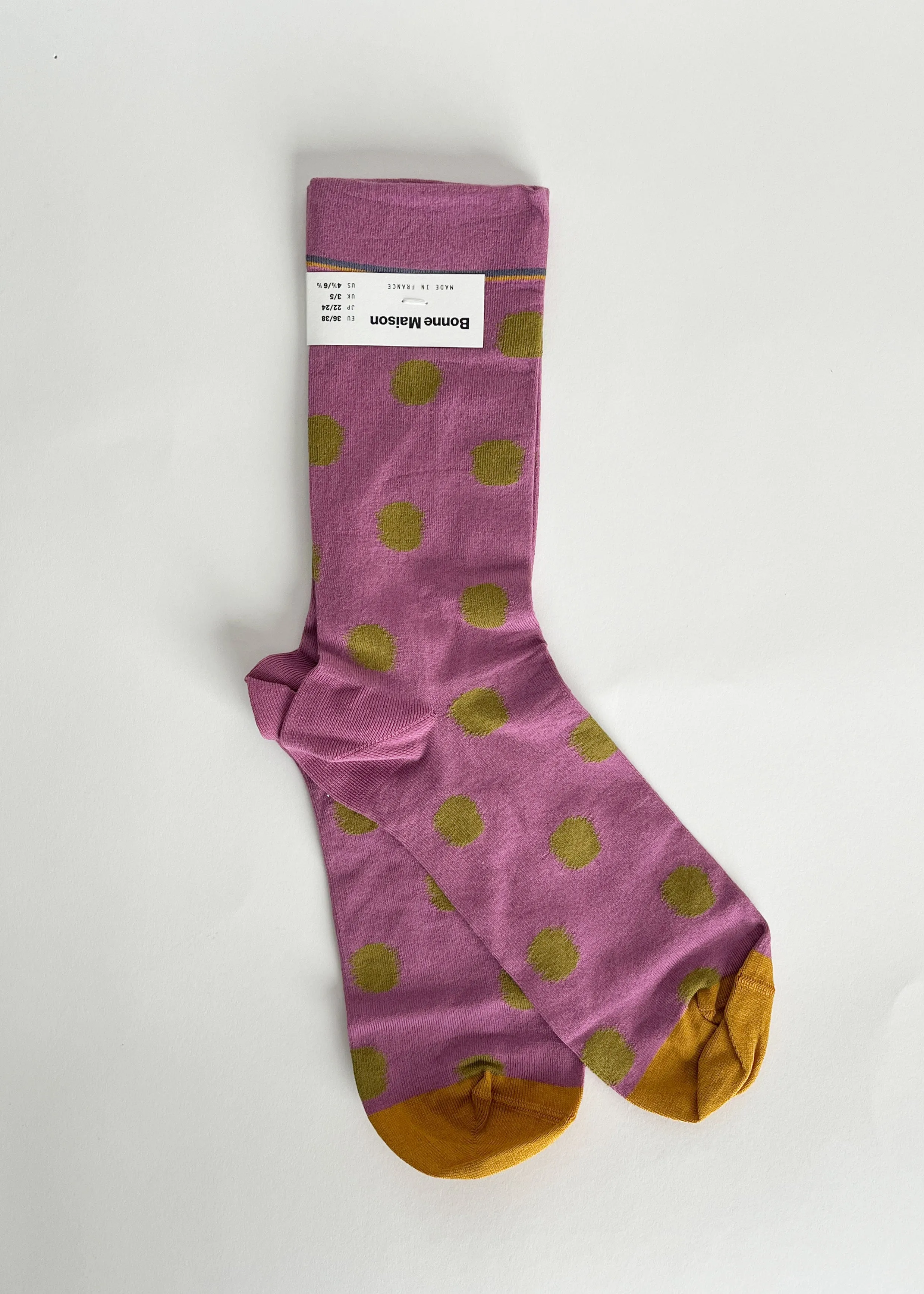 Patterned Crew Socks