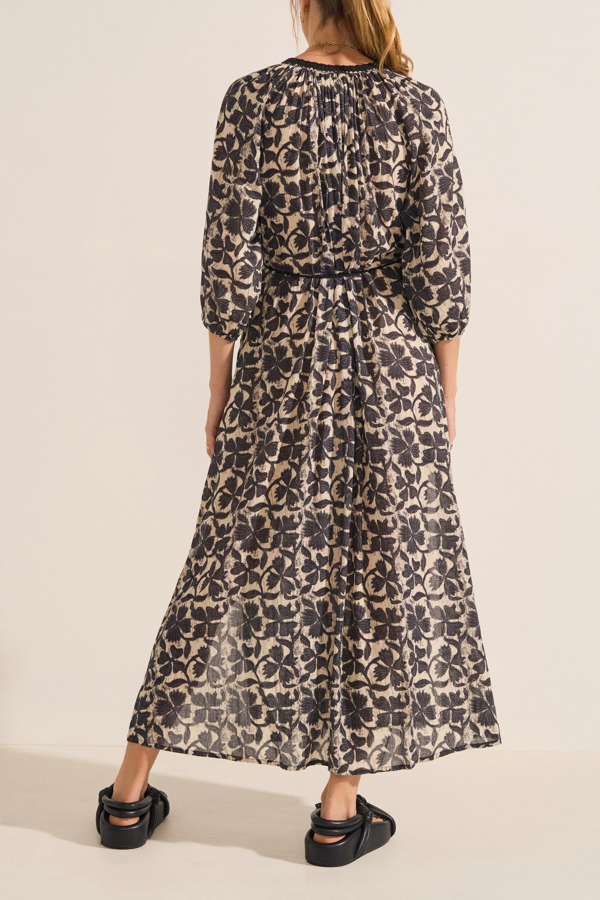 Priam Clover Print Caftan
