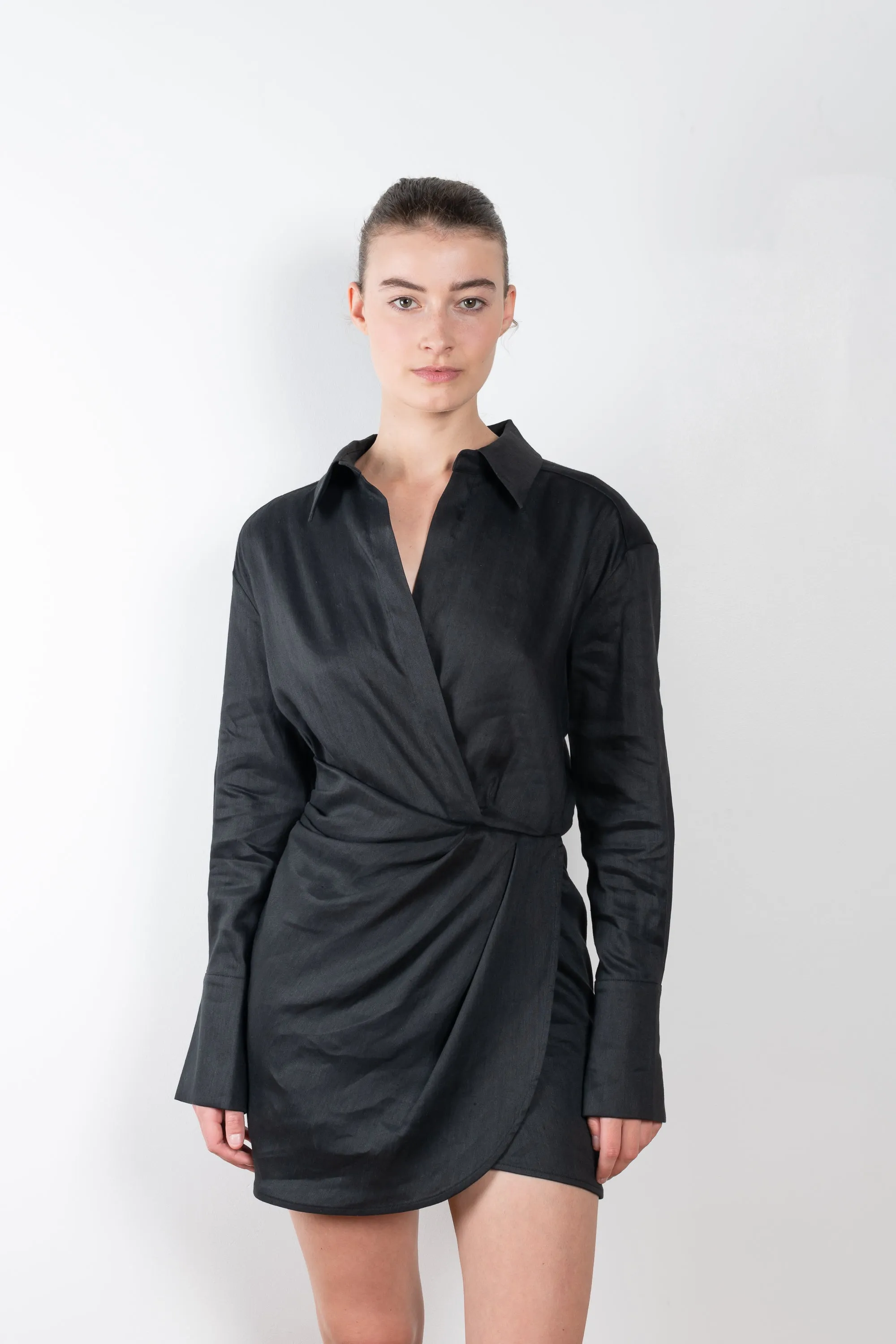 Puno Mini Linen Dress