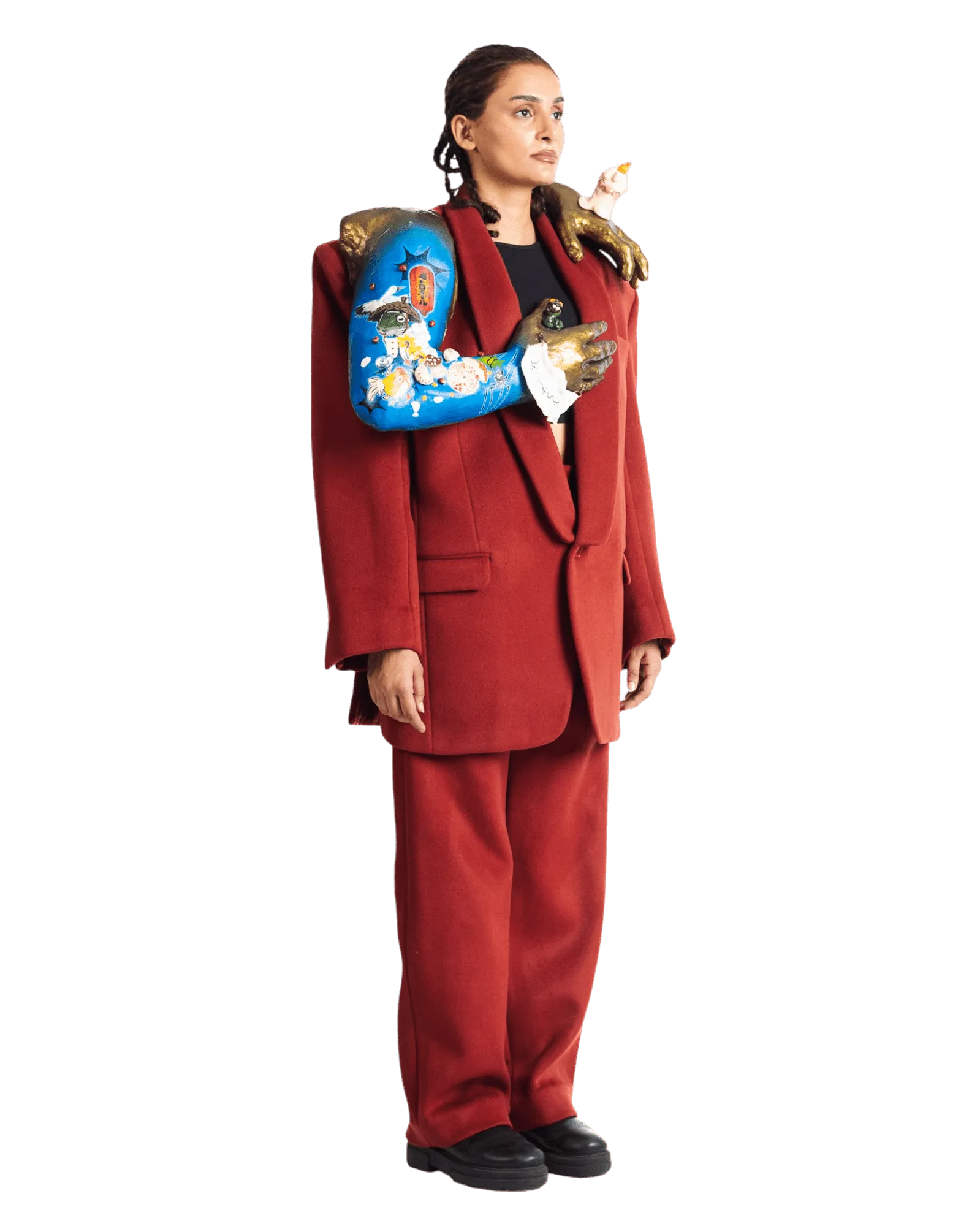 "ARMS OF CHAOS" BLAZER