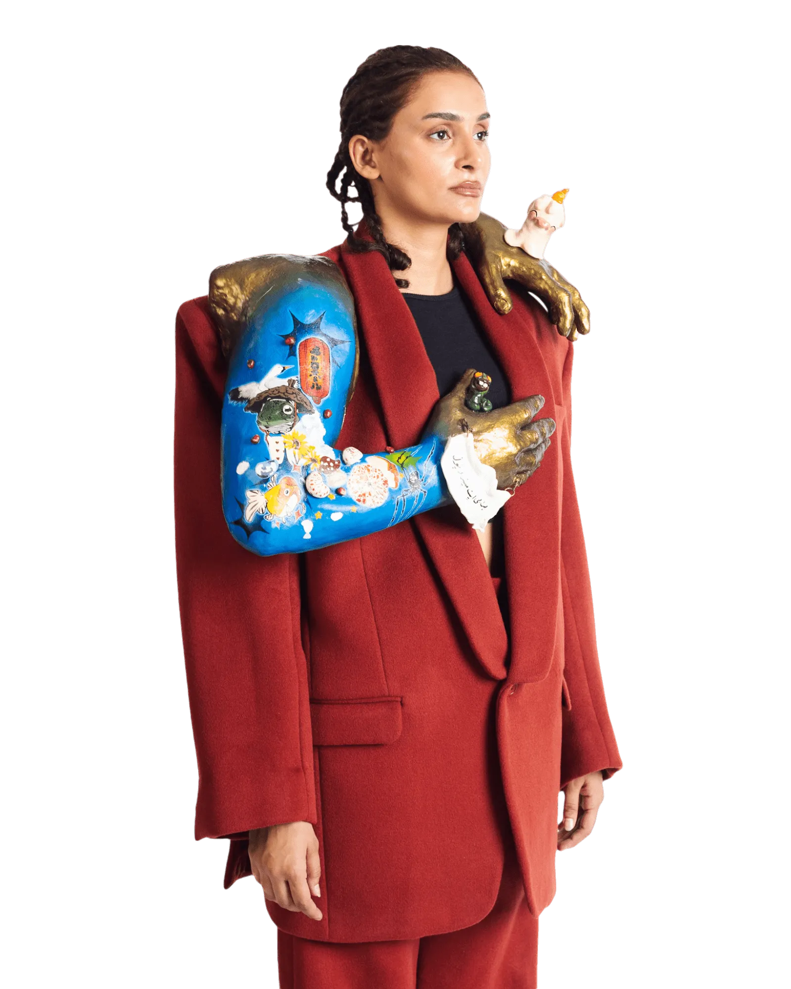"ARMS OF CHAOS" BLAZER