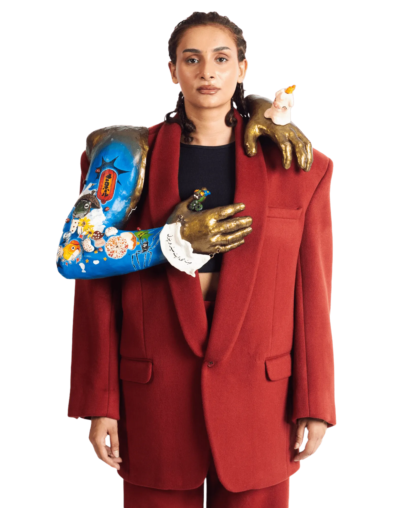 "ARMS OF CHAOS" BLAZER