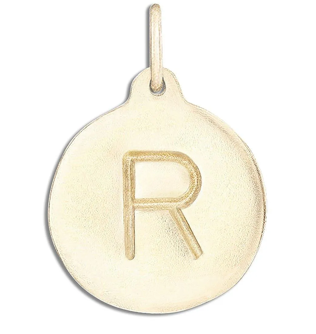 "R" Alphabet Charm