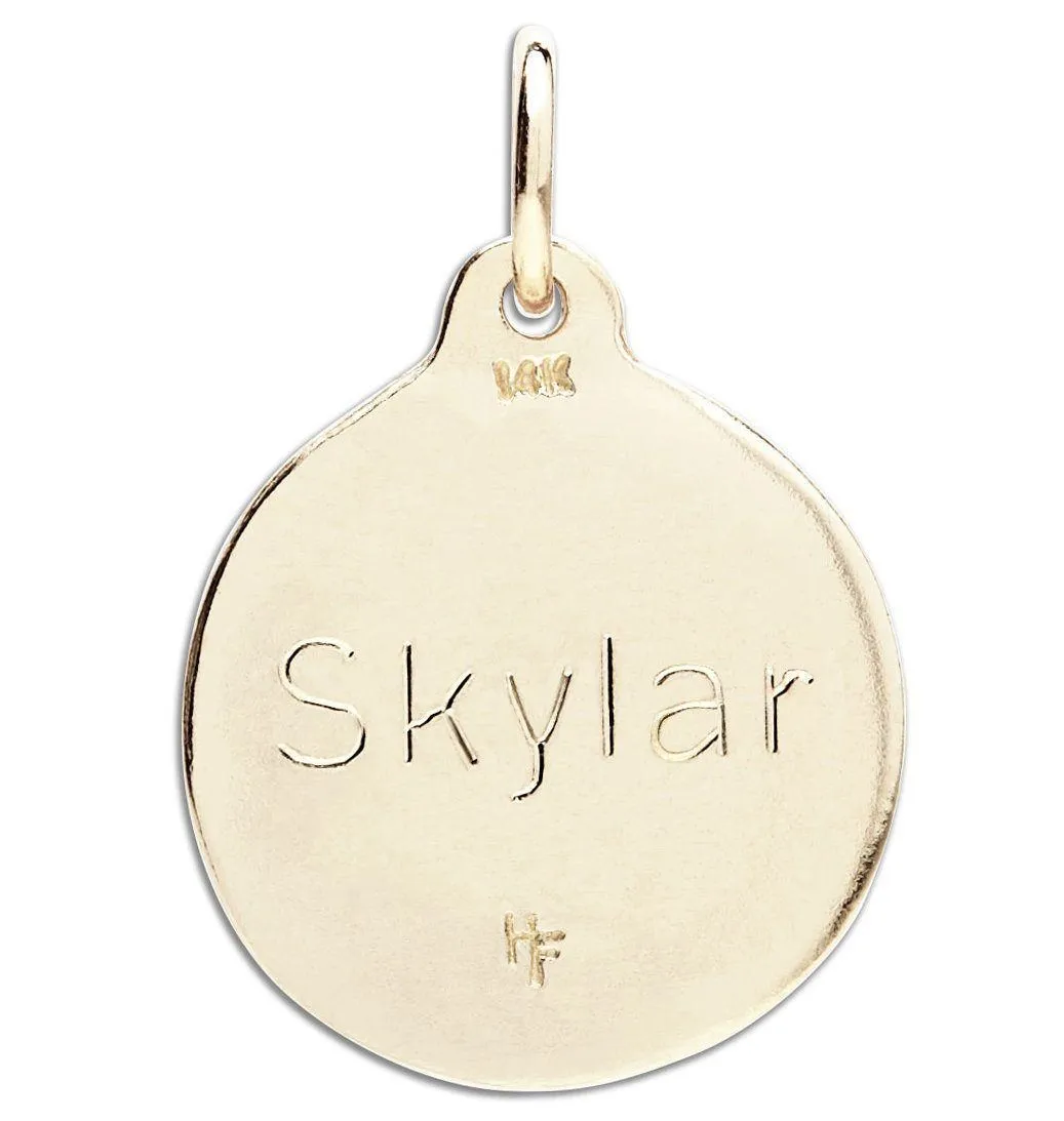 "R" Alphabet Charm