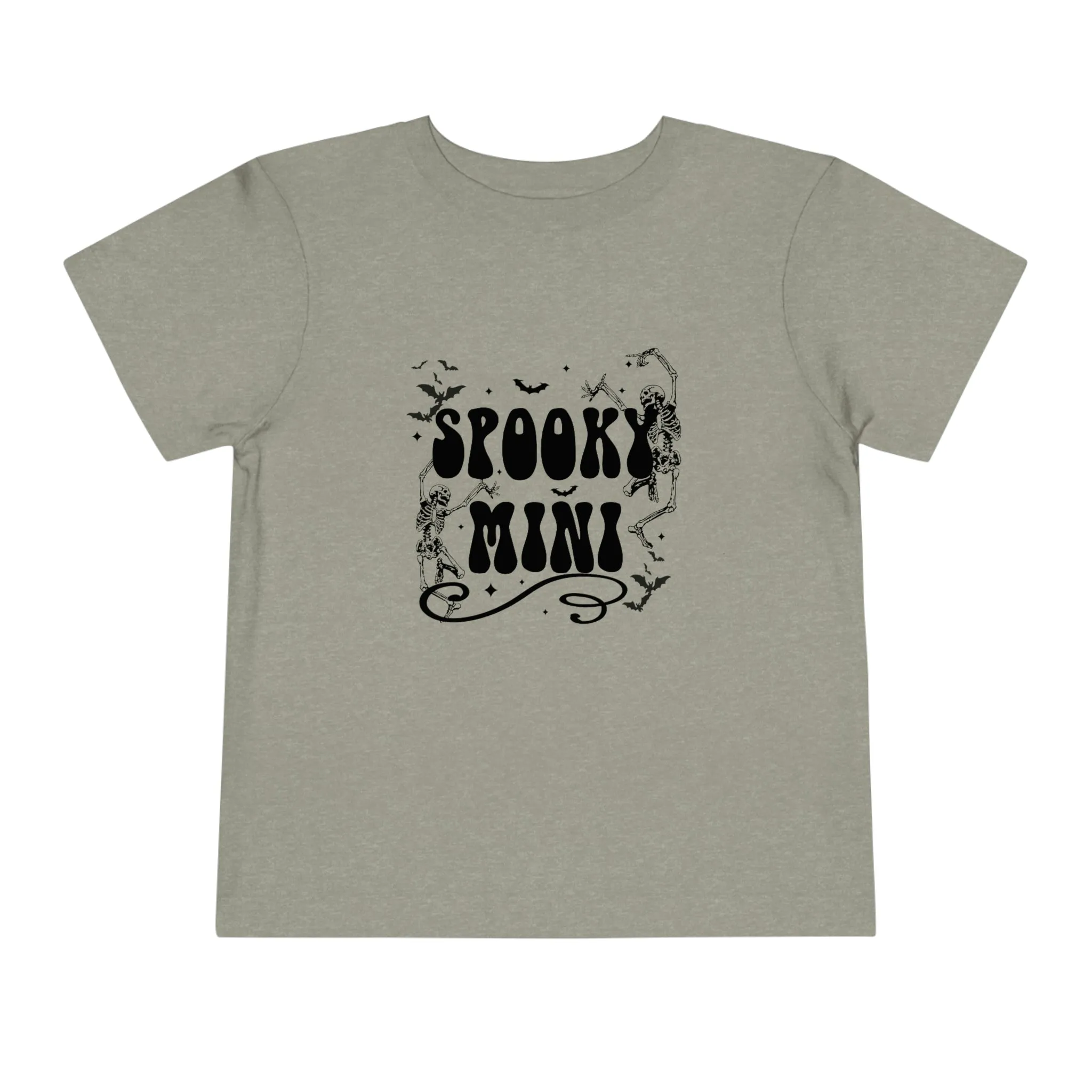 "Spooky Mini" Skeleton Toddler Tee