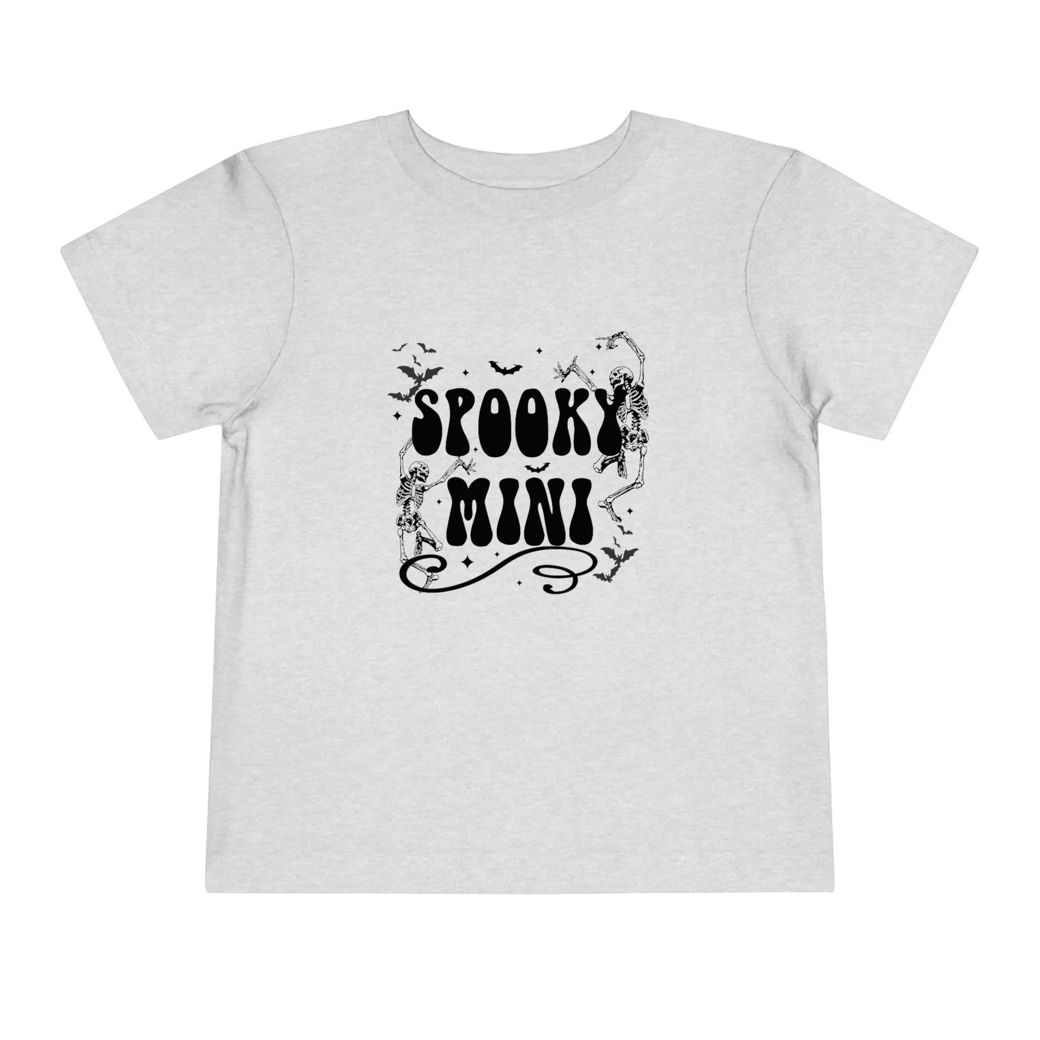 "Spooky Mini" Skeleton Toddler Tee