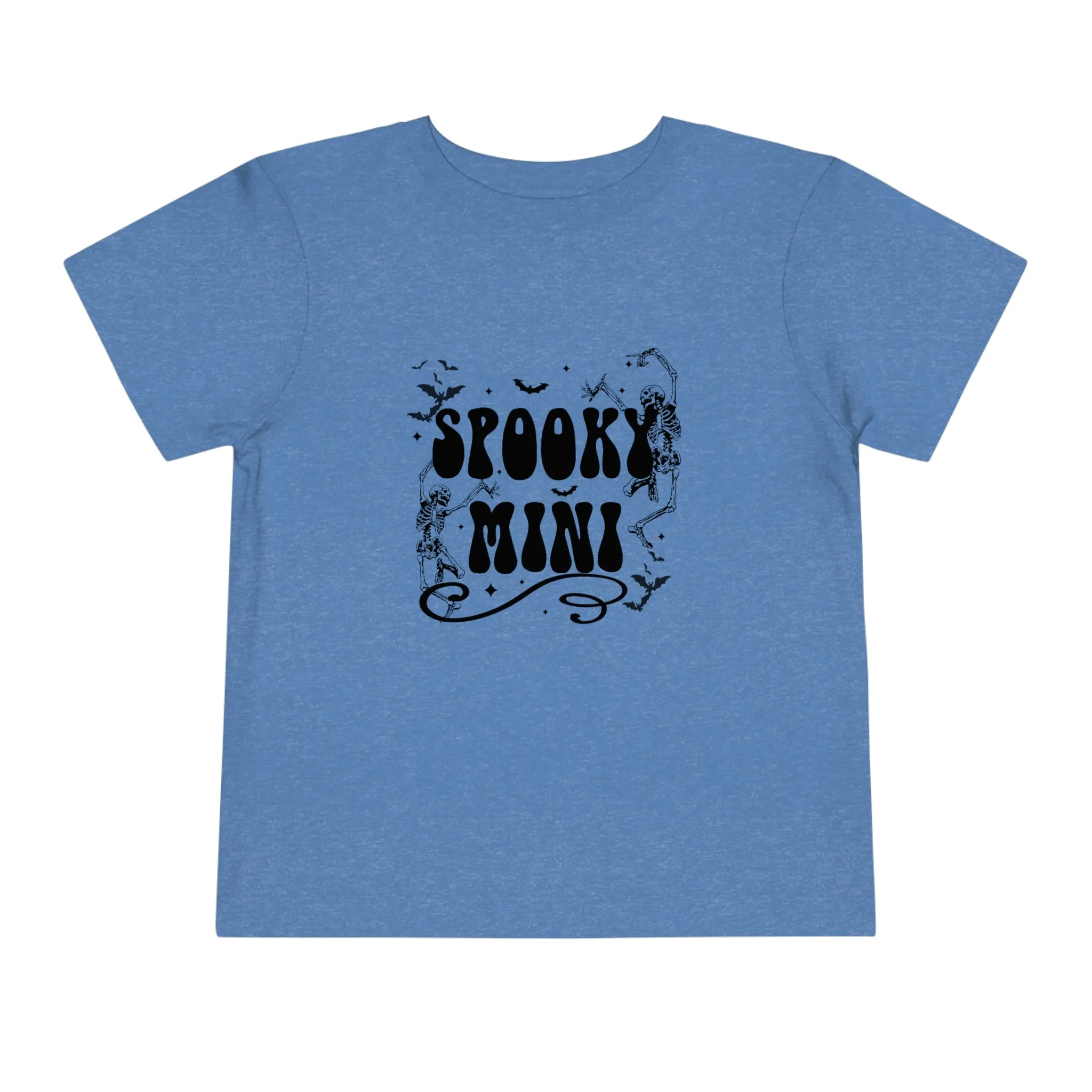 "Spooky Mini" Skeleton Toddler Tee