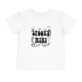 "Spooky Mini" Skeleton Toddler Tee