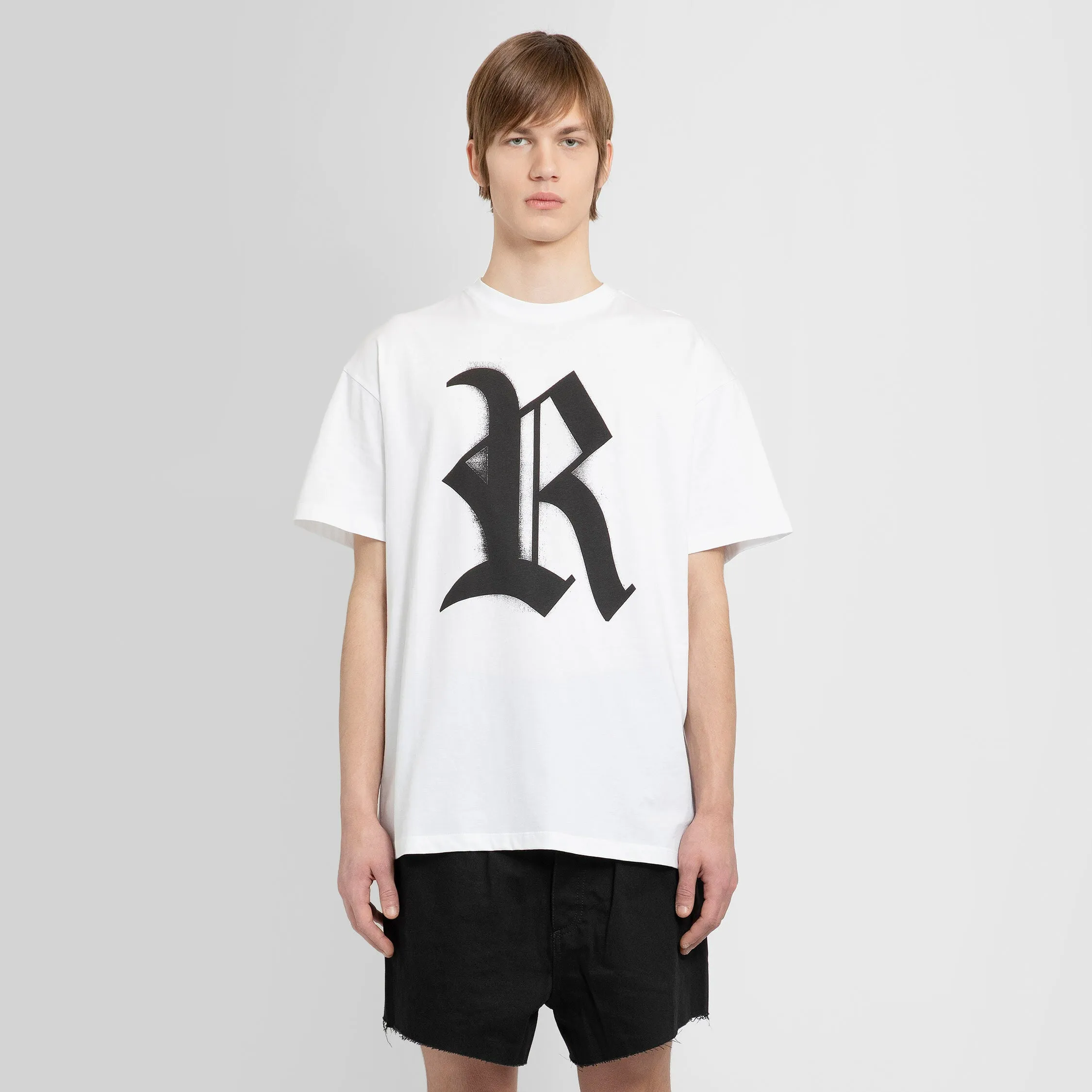 RAF SIMONS MAN WHITE T-SHIRTS & TANK TOPS