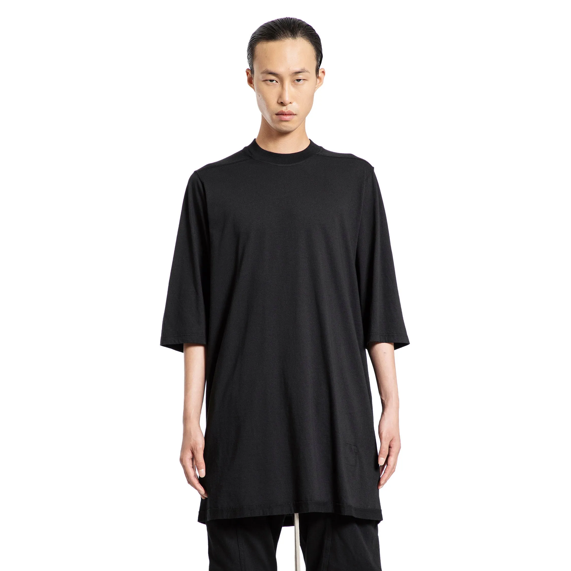 RICK OWENS DRKSHDW MAN BLACK T-SHIRTS & TANK TOPS