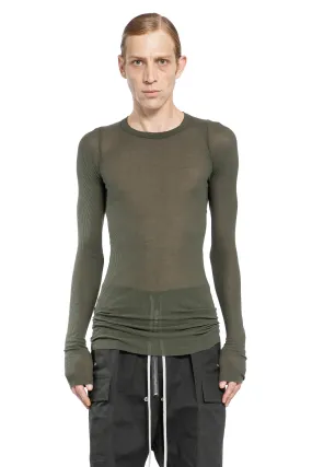 RICK OWENS MAN GREEN T-SHIRTS & TANK TOPS
