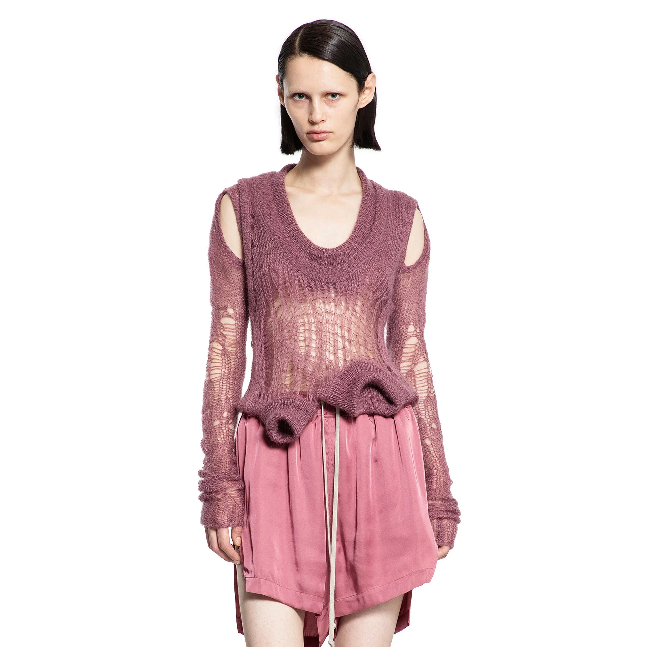 RICK OWENS WOMAN PINK TOPS
