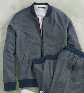 Robert Barakett Baseball Knit Jacket