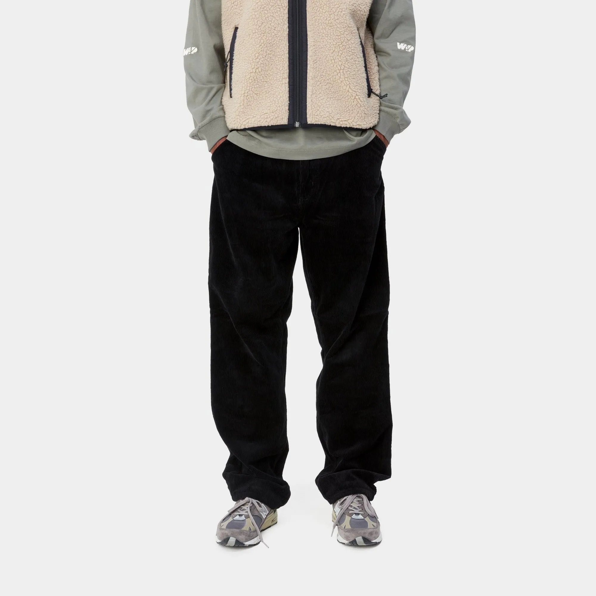 Single Knee Pant - Corduroy | Black