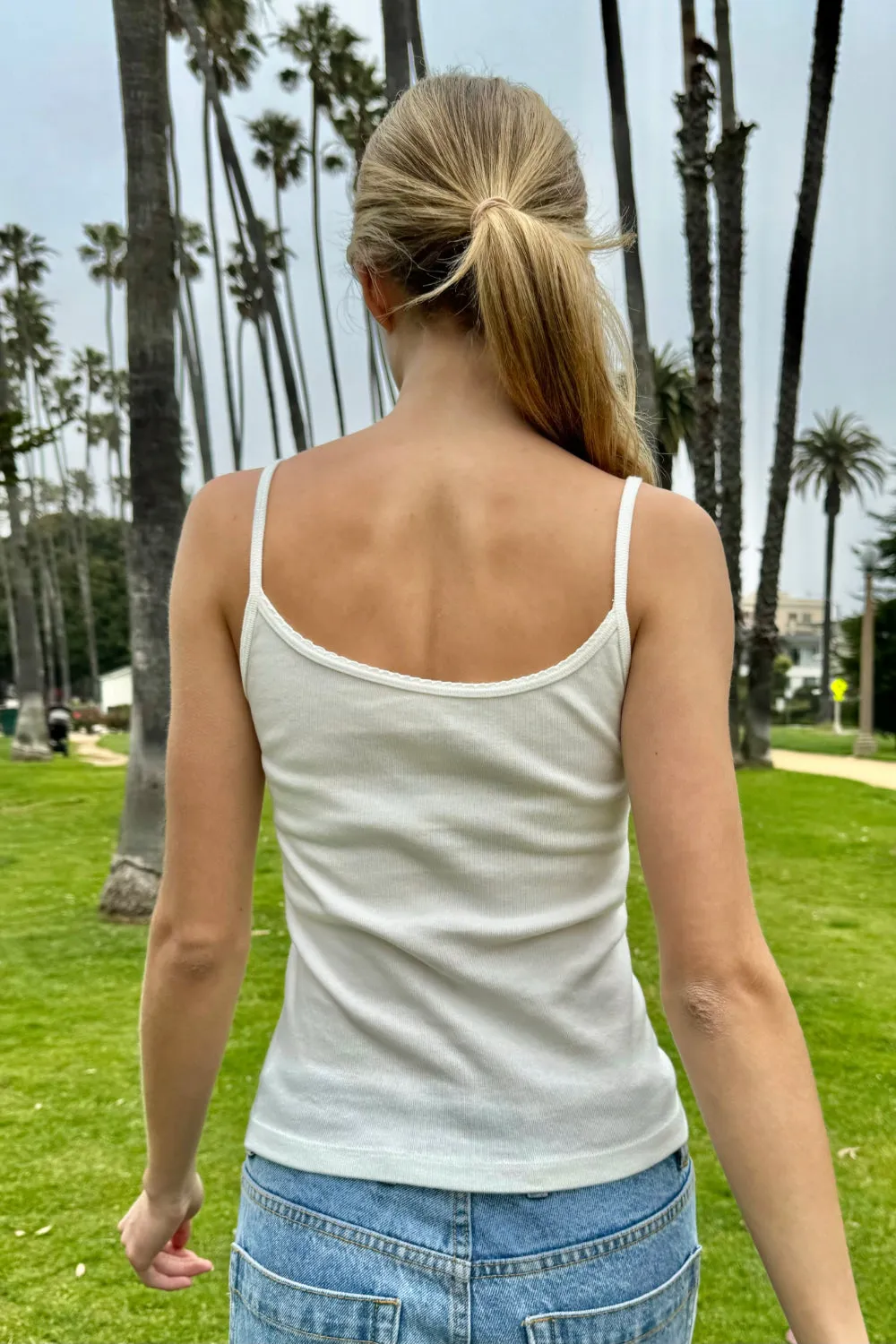 Skylar Scalloped Tank